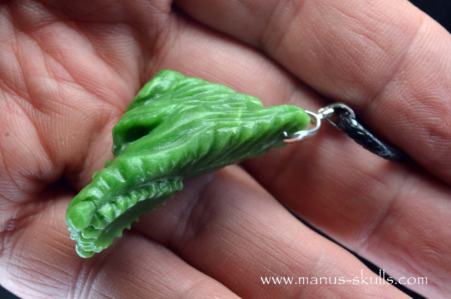 Jade Dragon Pendant