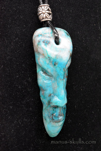 Shattuckite Tribal Pendant