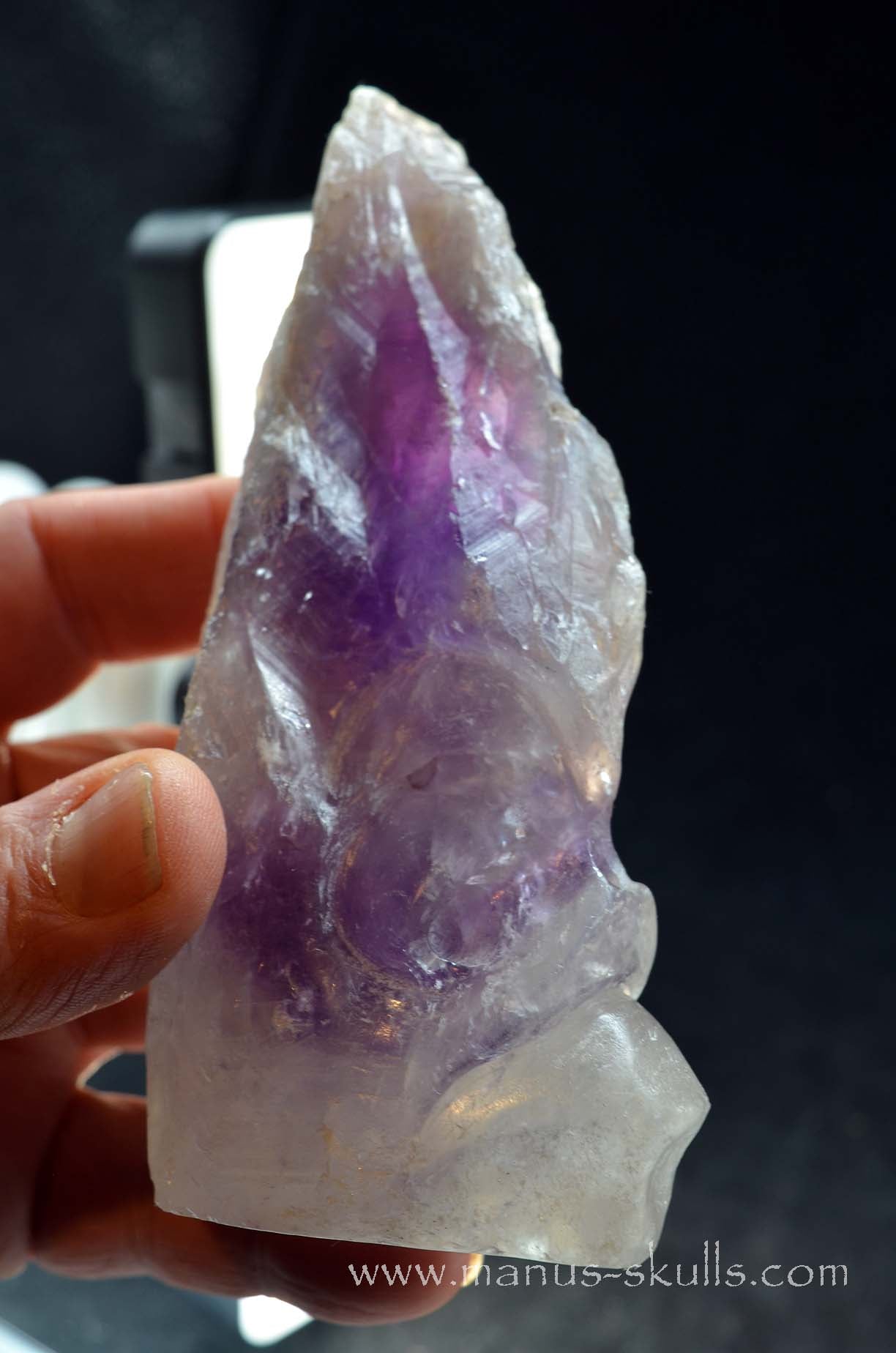 Phantom Amethyst Tribal Skull face.