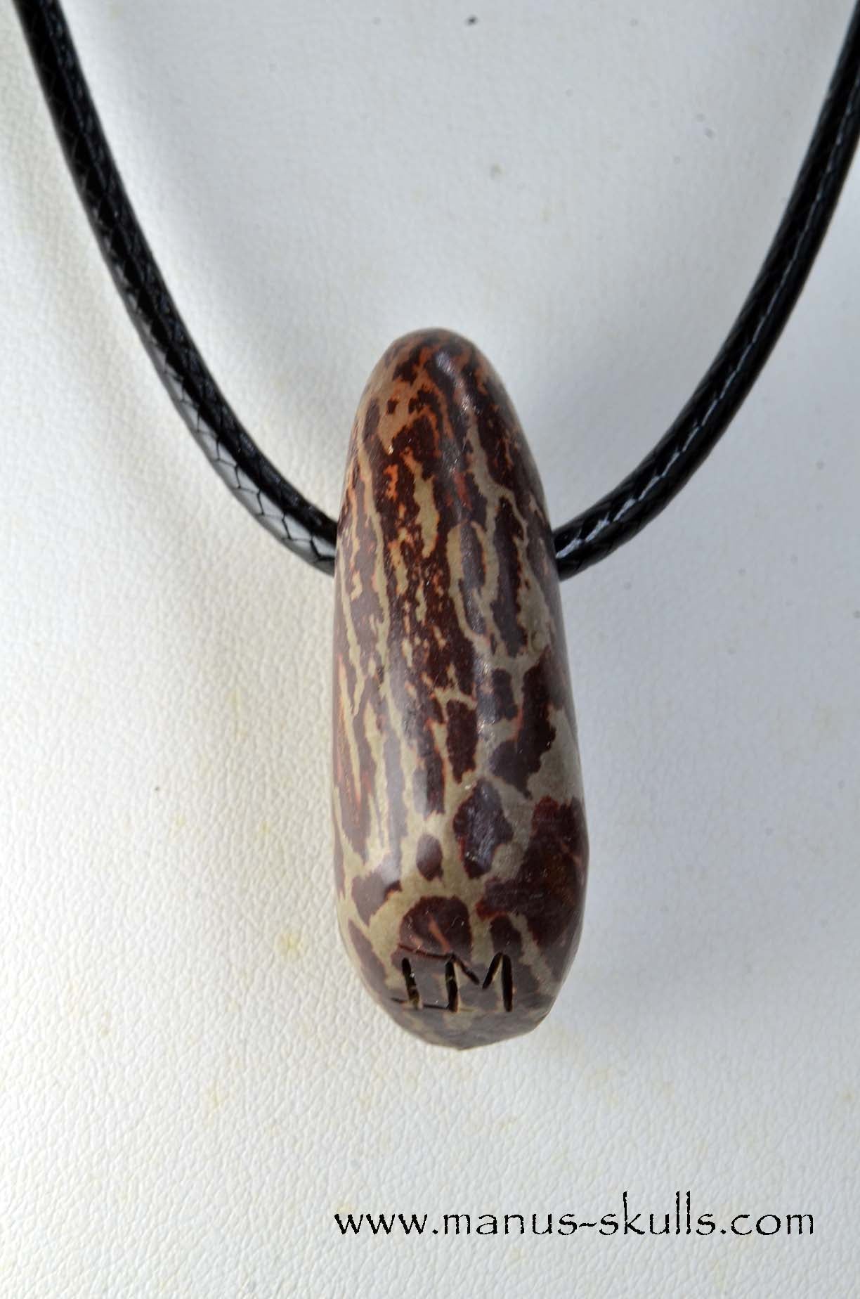 Australian Printstone Tribal Pendant