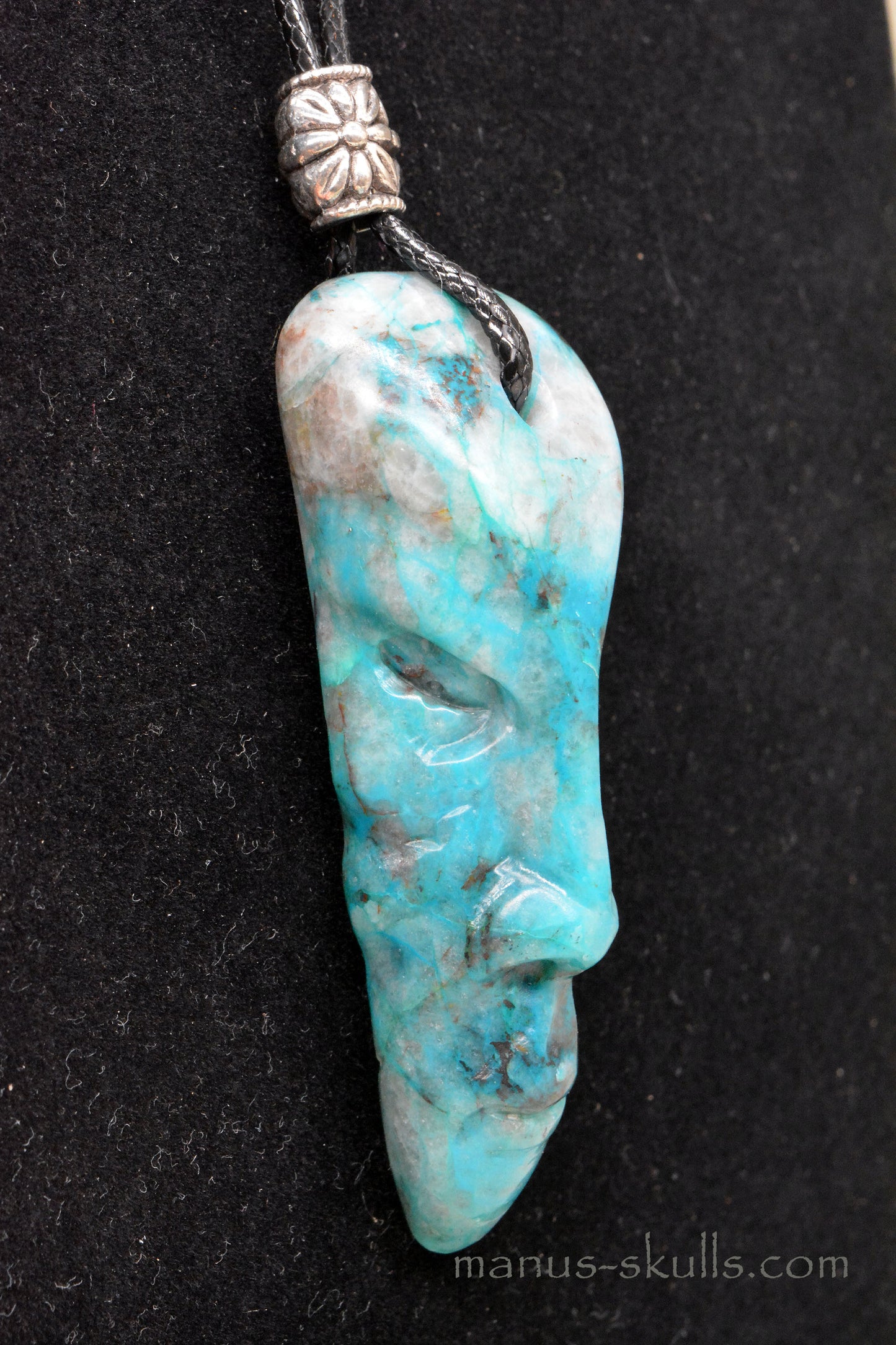 Shattuckite Tribal Pendant