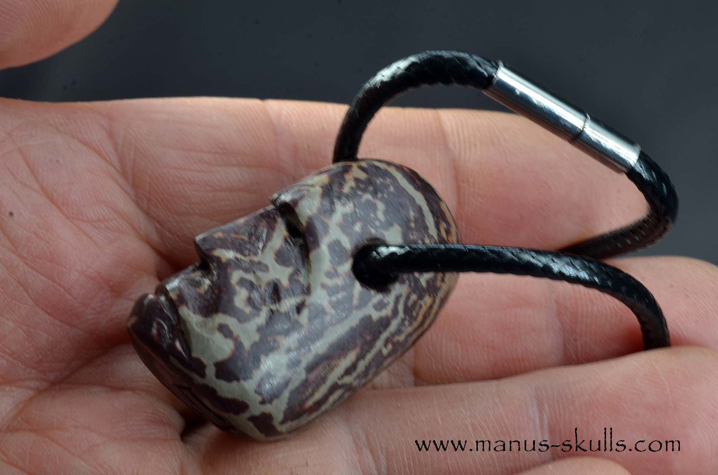 Australian Printstone Tribal Pendant
