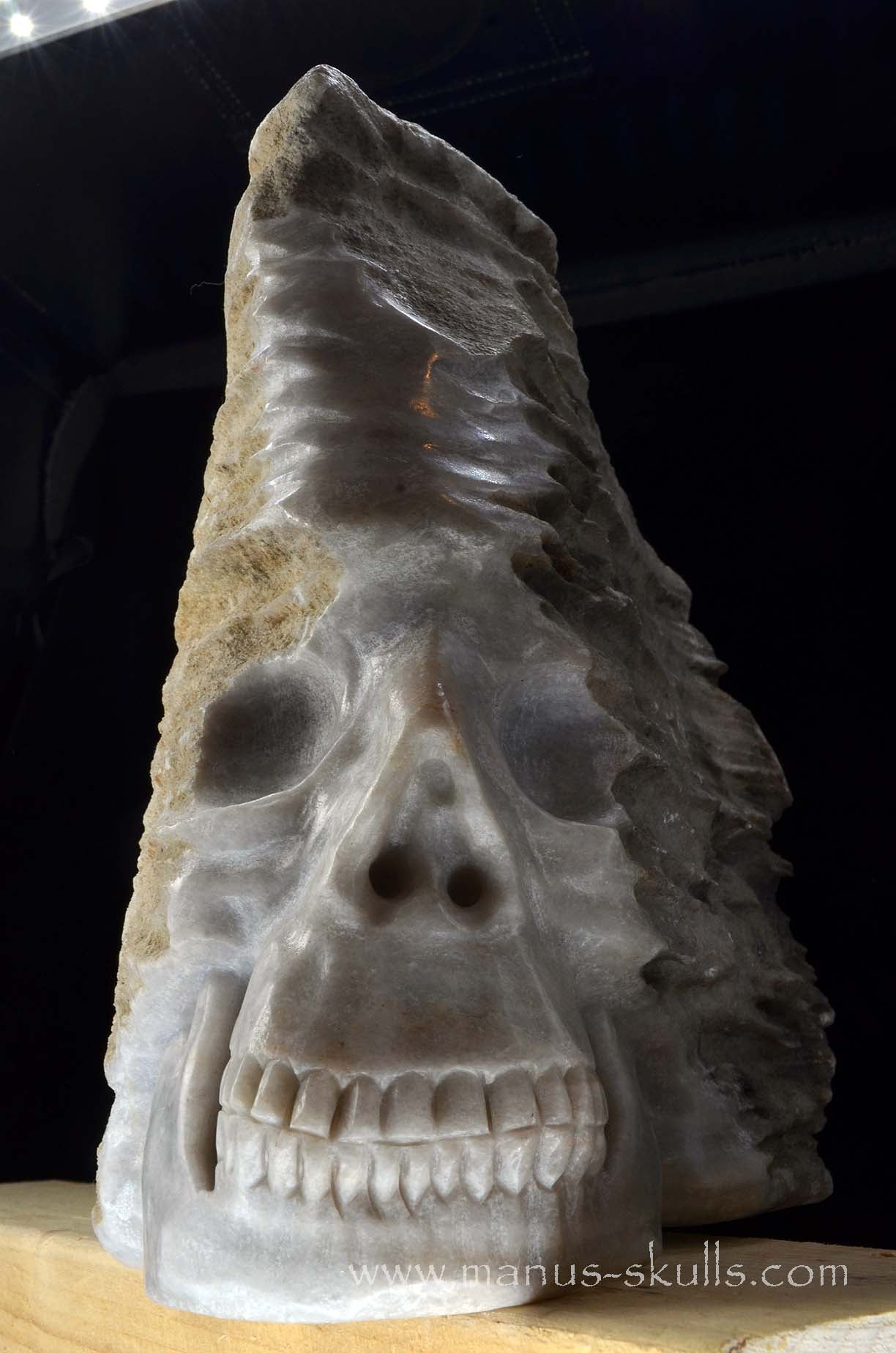 Special Greek Marble Skull