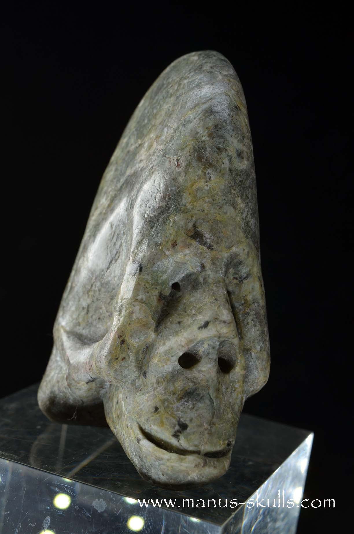 Manus skulls unique Crystal Carvings handmade skulls dragons pendants preseli bluestone tribals spiritual meaning wand Unicorn .. fluorite in barite