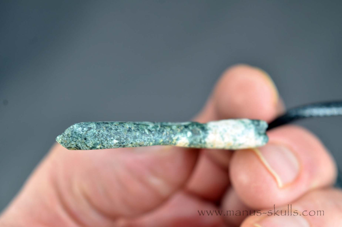 Preseli Bluestone Bird Skull Pendant