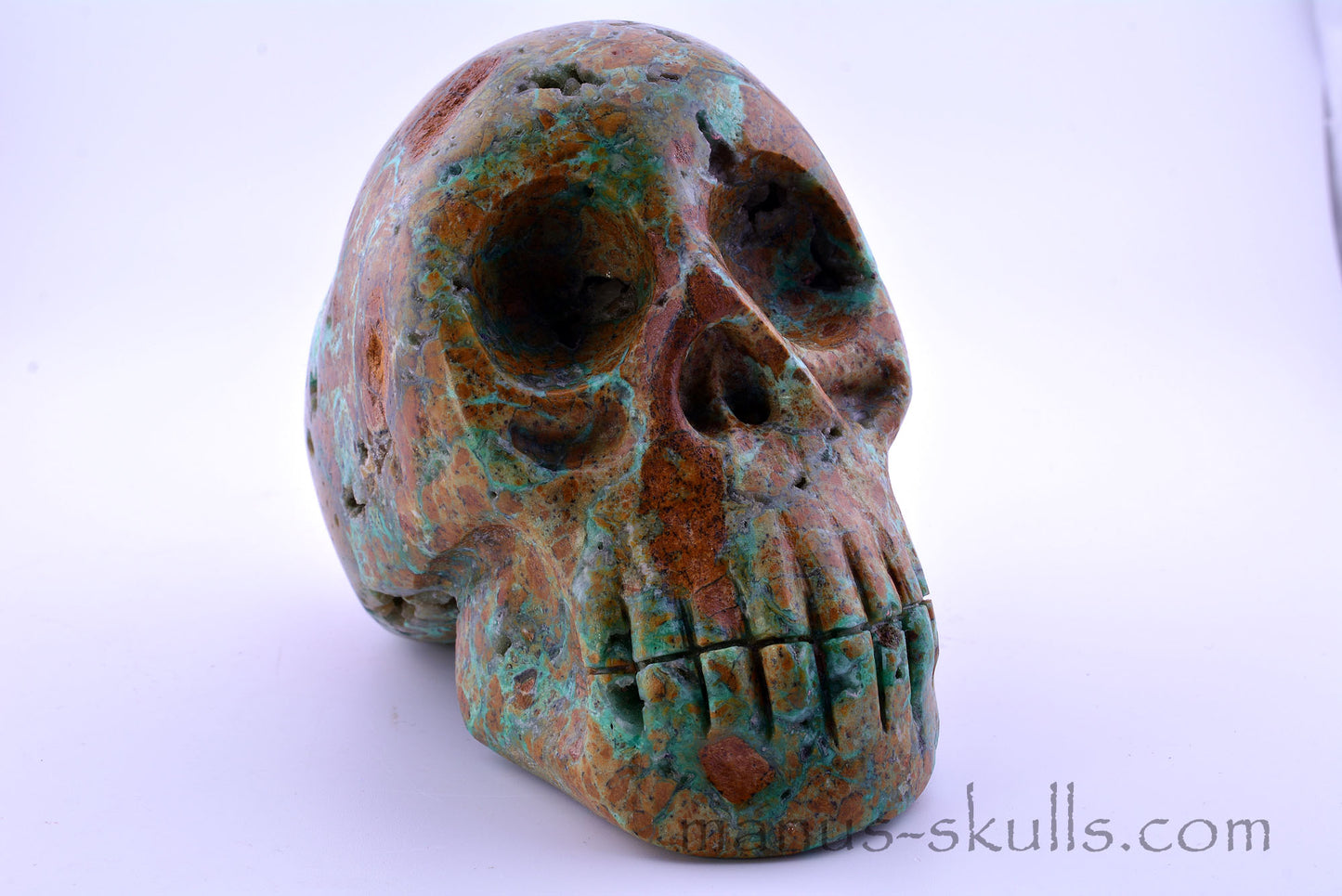 Garnierite Skull