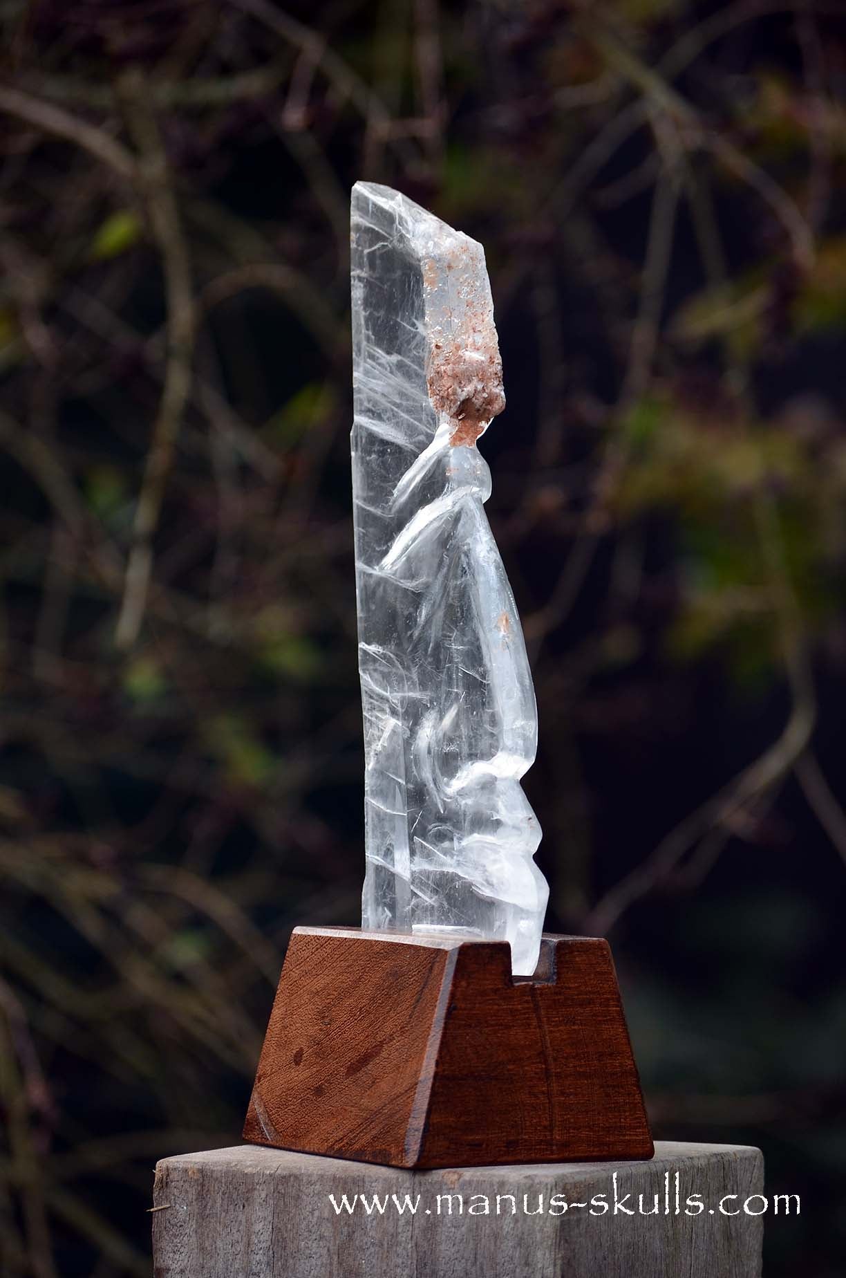 Manus skulls unique Crystal Carvings handmade skulls dragons pendants preseli bluestone tribals spiritual meaning wand Unicorn ..  maria glass selenite