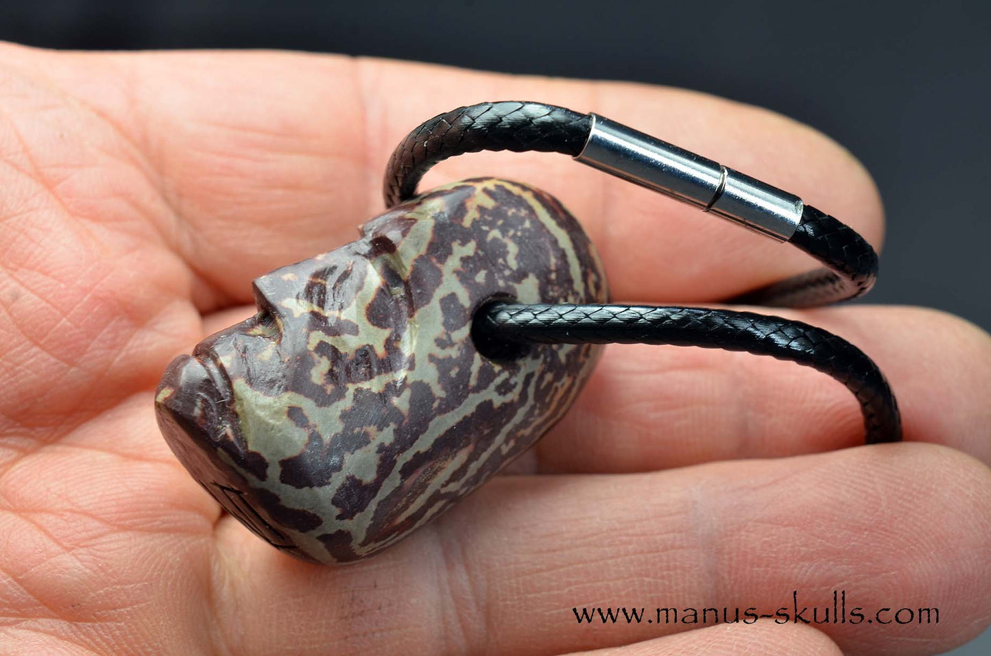 Australian Printstone Tribal Pendant