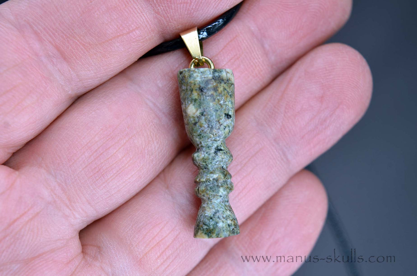 Preseli Bluestone Chalice ~ Goblet ~ Holy Grail Pendant (#15)