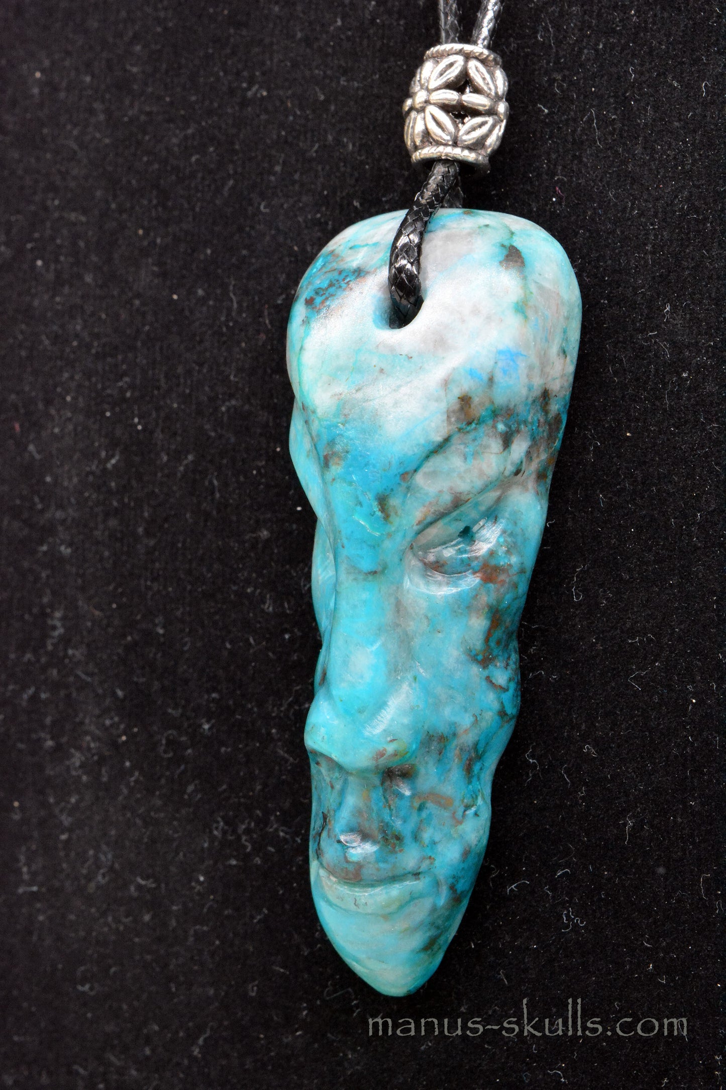 Shattuckite Tribal Pendant