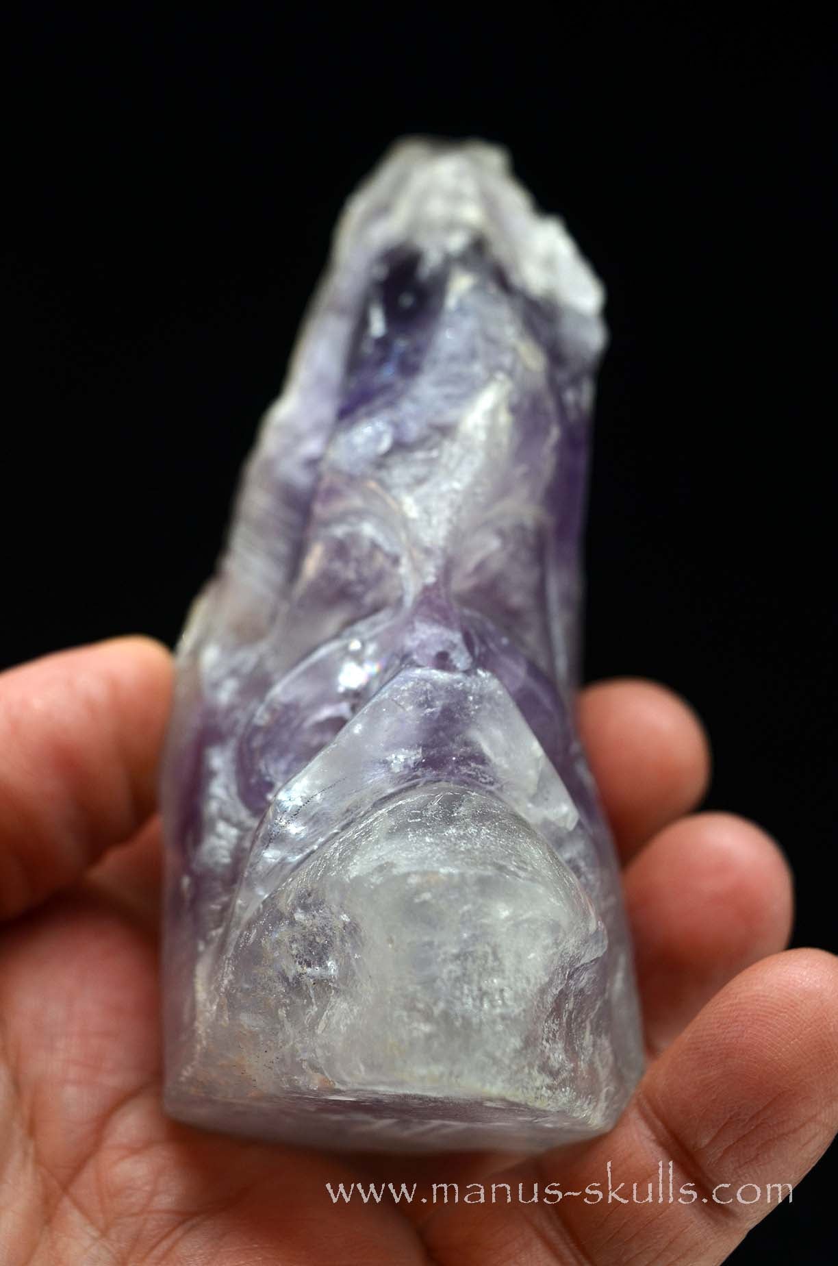 Phantom Amethyst Tribal Skull face.
