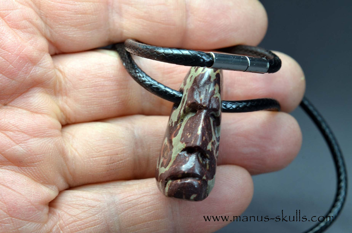 Australian Printstone Tribal Pendant