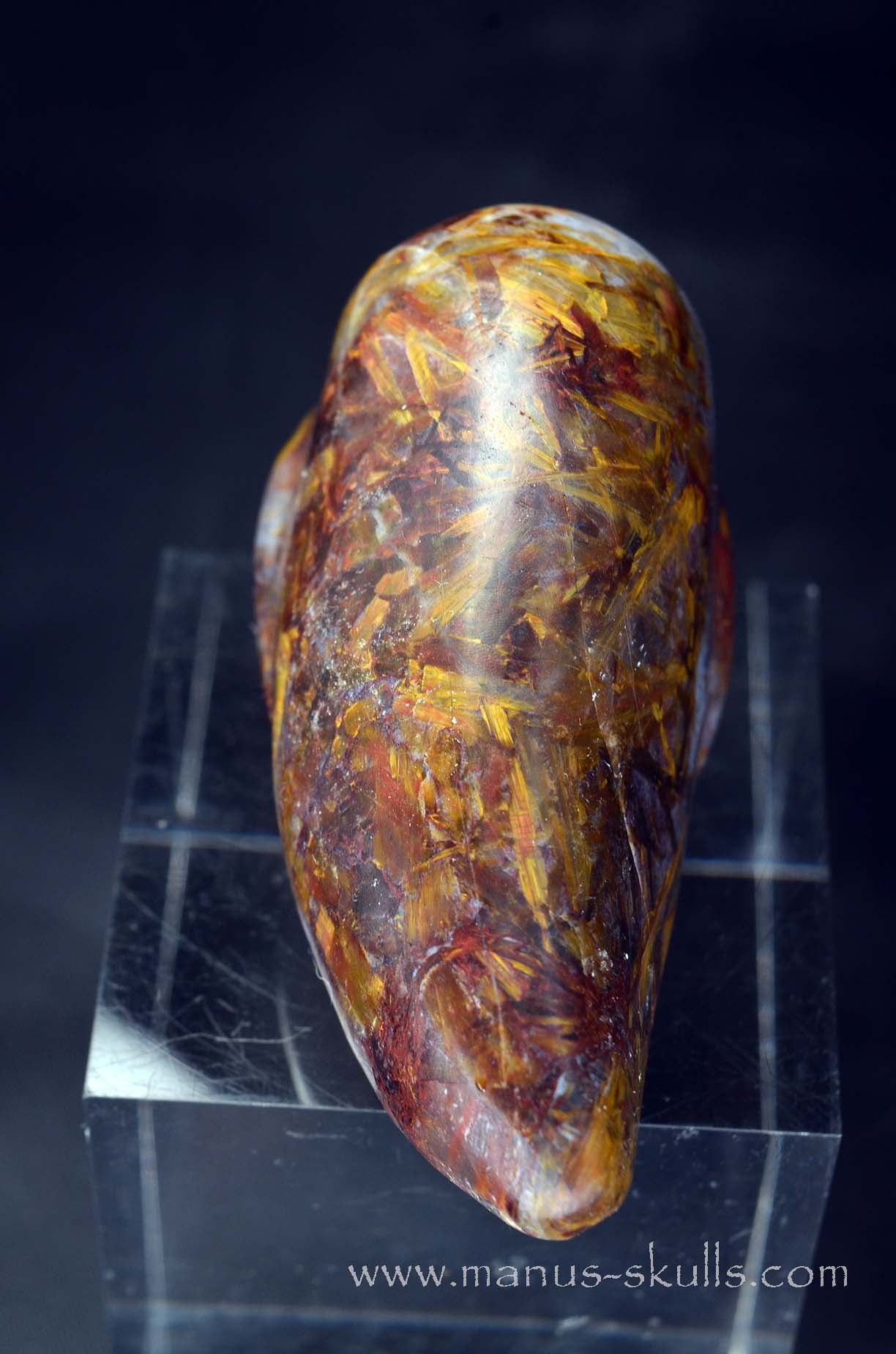 Pietersite traveller Skull