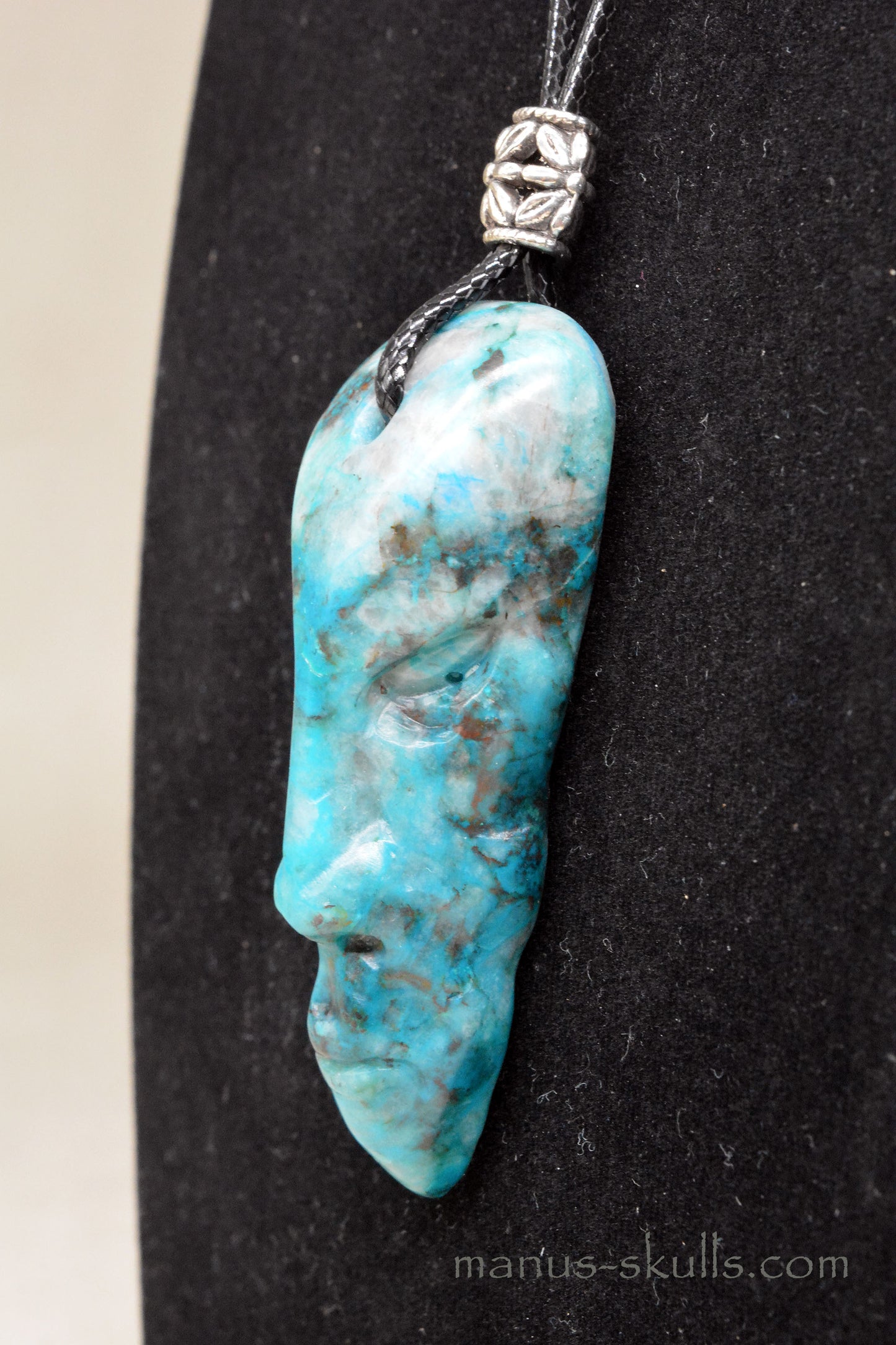 Shattuckite Tribal Pendant