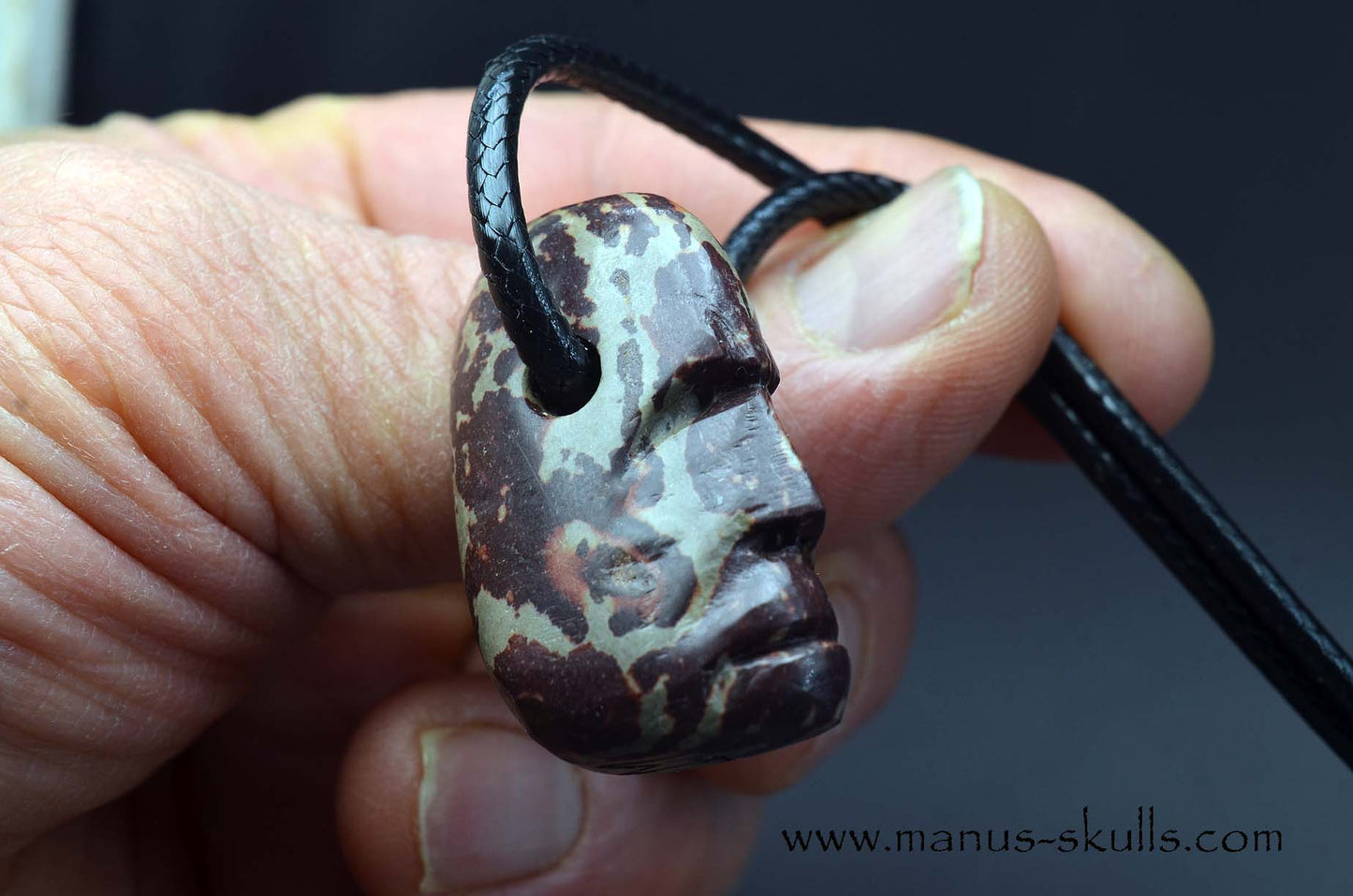 Australian Printstone Tribal Pendant