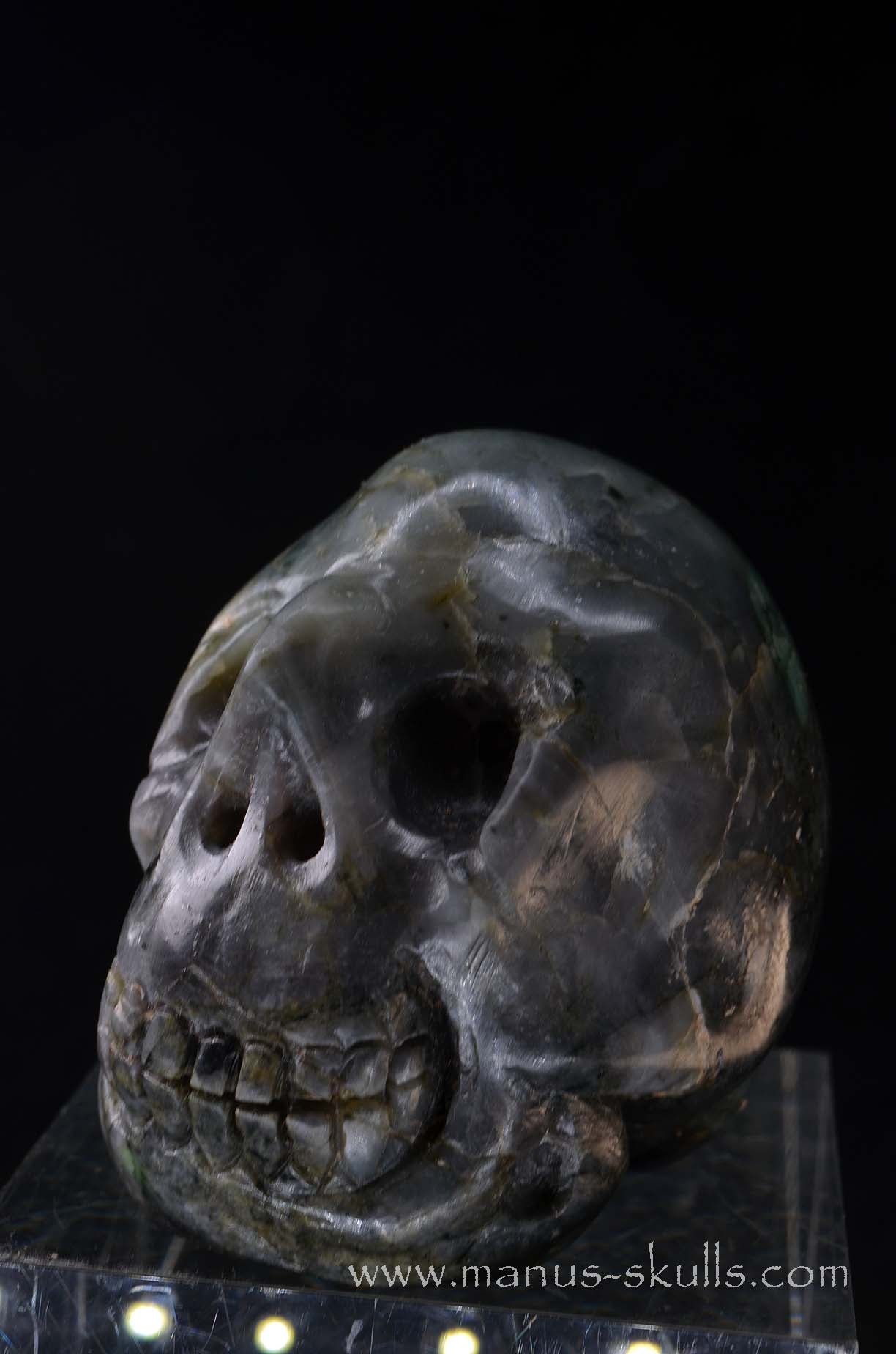 Manus skulls unique Crystal Carvings handmade skulls dragons pendants preseli bluestone tribals spiritual meaning wand Unicorn ..  emerald