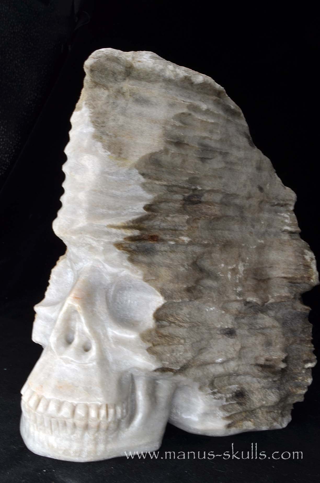 Manus skulls unique Crystal Carvings handmade skulls dragons pendants preseli bluestone tribals spiritual meaning wand Unicorn ..  greek marble