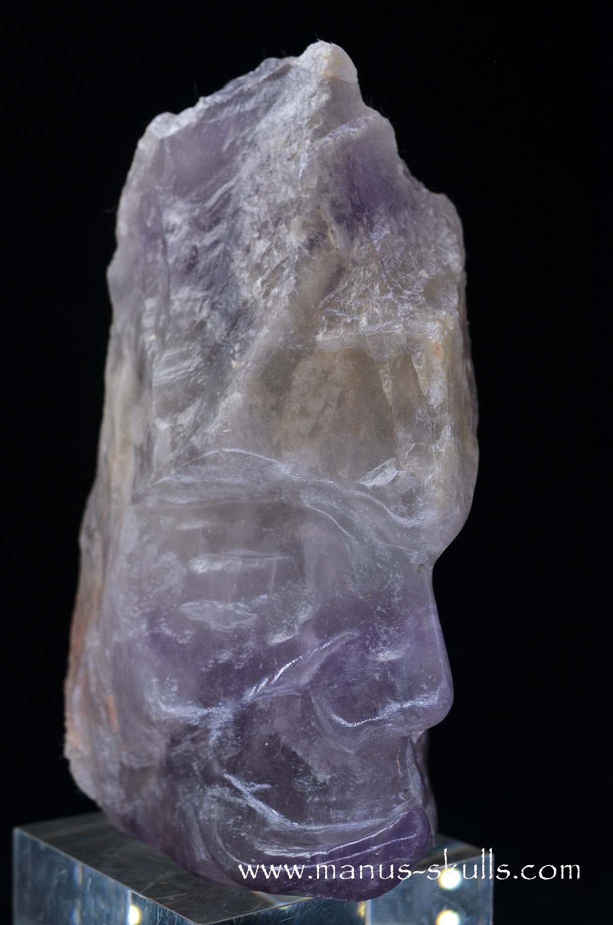 Manus skulls unique Crystal Carvings handmade skulls dragons pendants preseli bluestone tribals spiritual meaning wand Unicorn ..  phantom amethyst