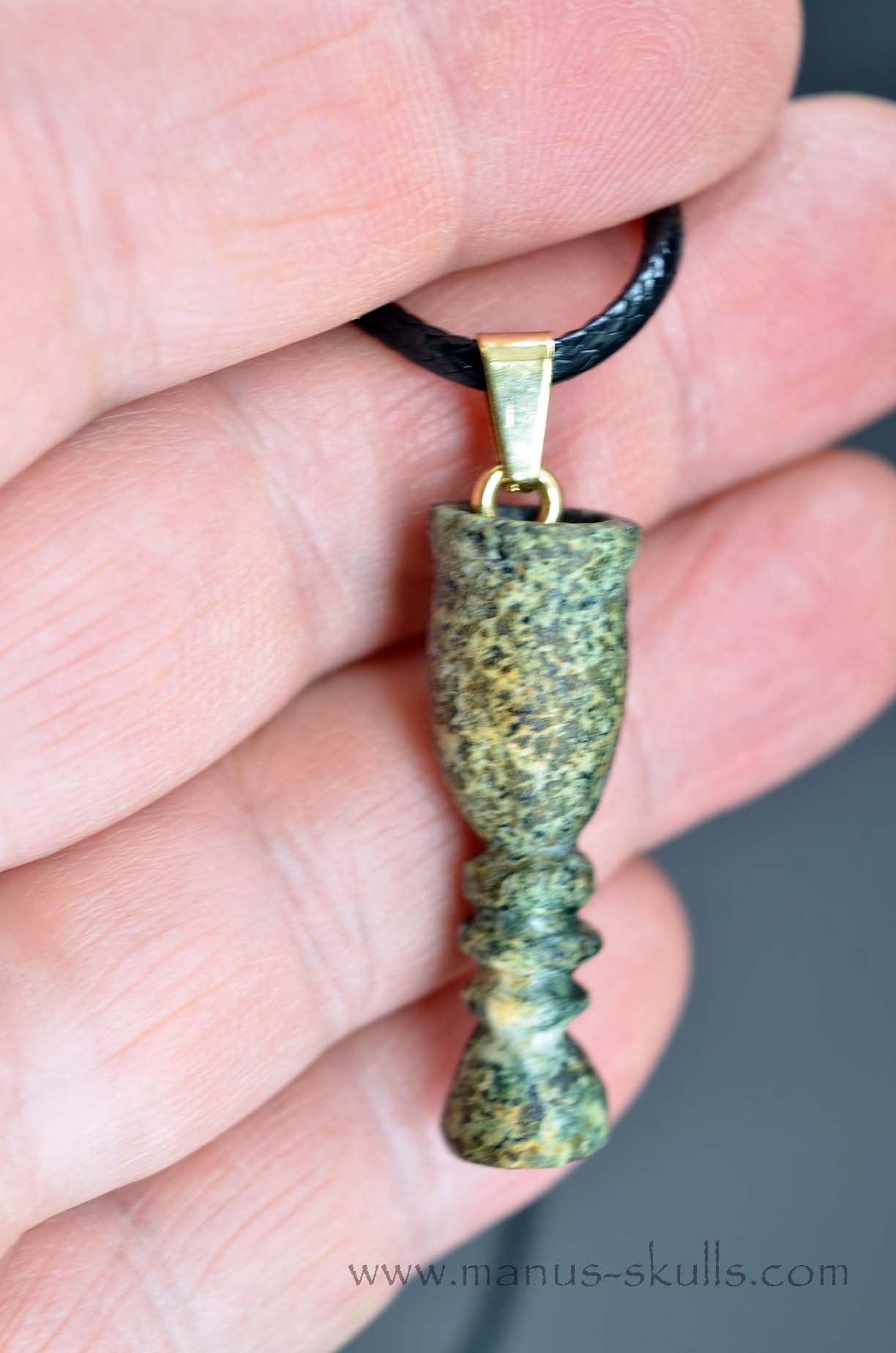 Preseli Bluestone Chalice ~ Goblet ~ Holy Grail Pendant (#21)