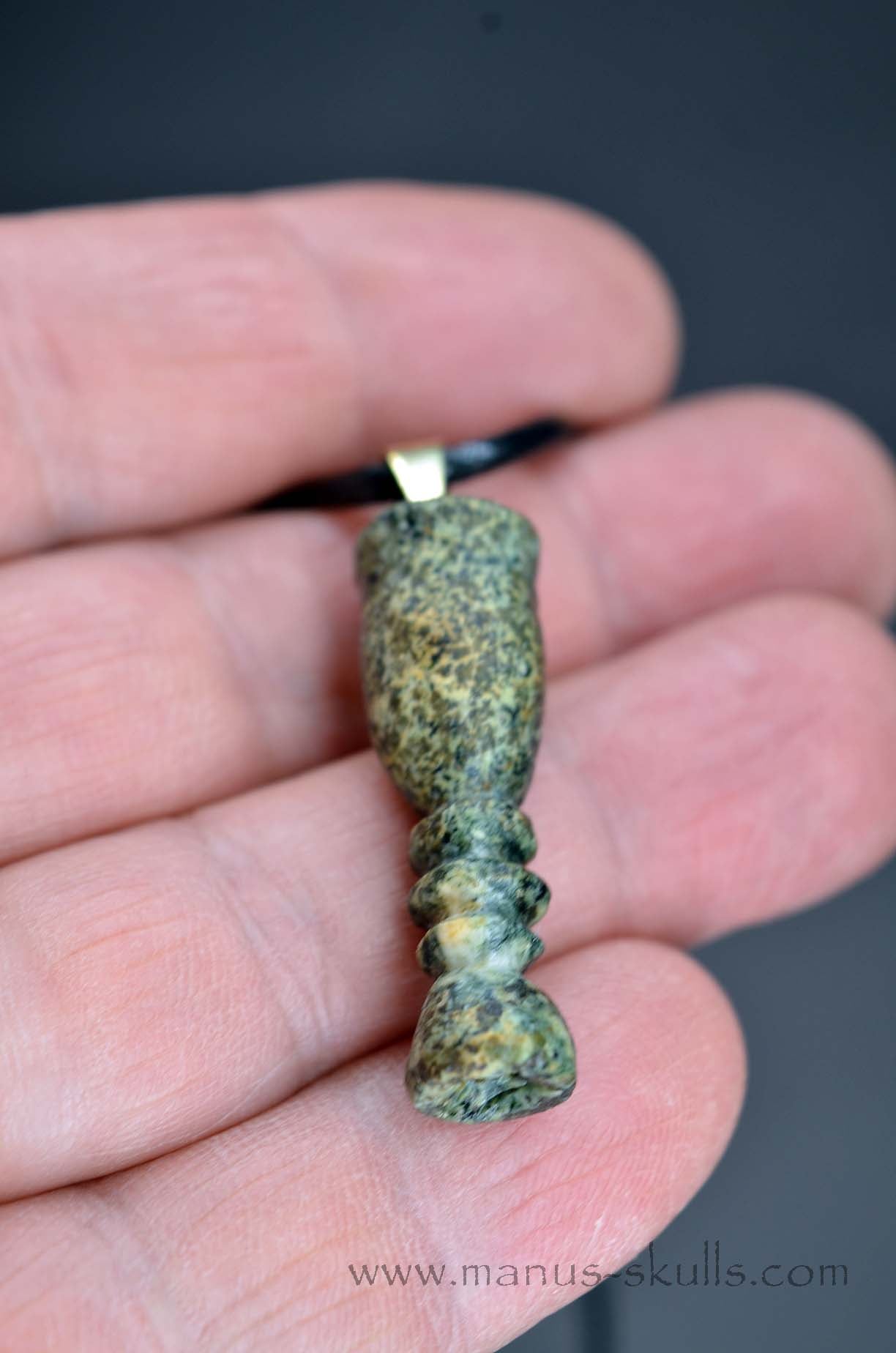 Preseli Bluestone Chalice ~ Goblet ~ Holy Grail Pendant (#21)