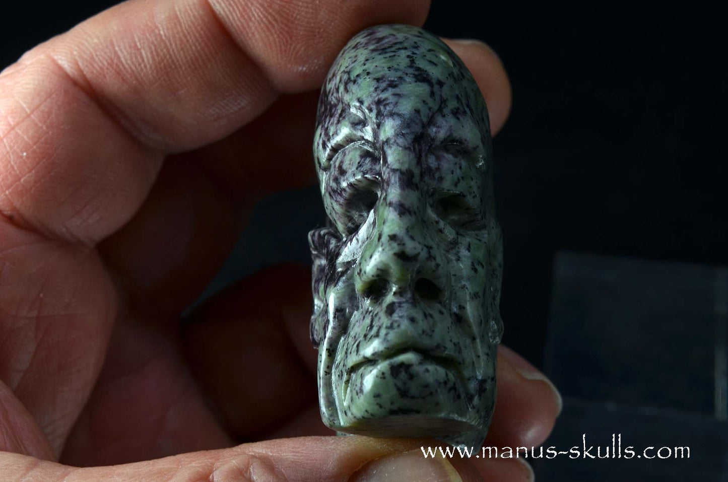 Rare KAMMERERITE Skull