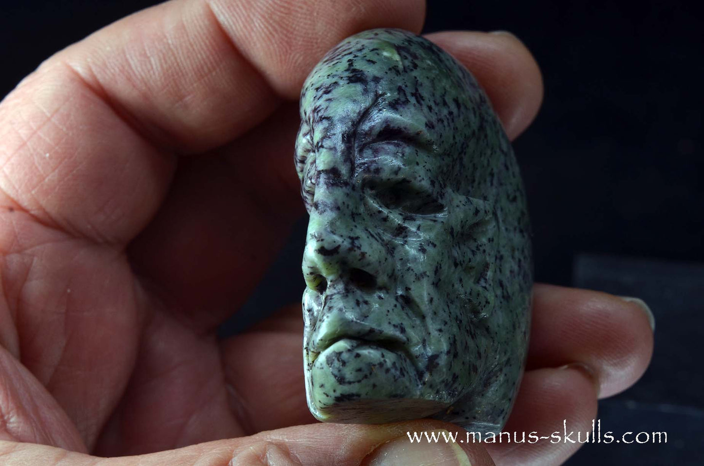 Rare KAMMERERITE Skull