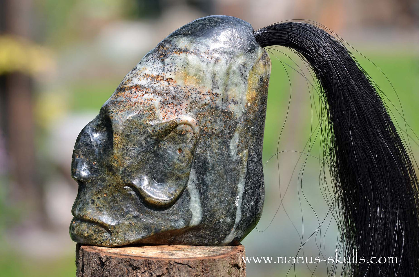 Steatite Tribal Skull #55