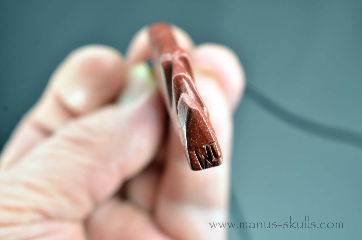 Catlinite (Pipestone) Tribal Pendant (#34)