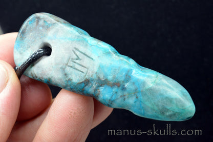 Shattuckite Tribal Pendant