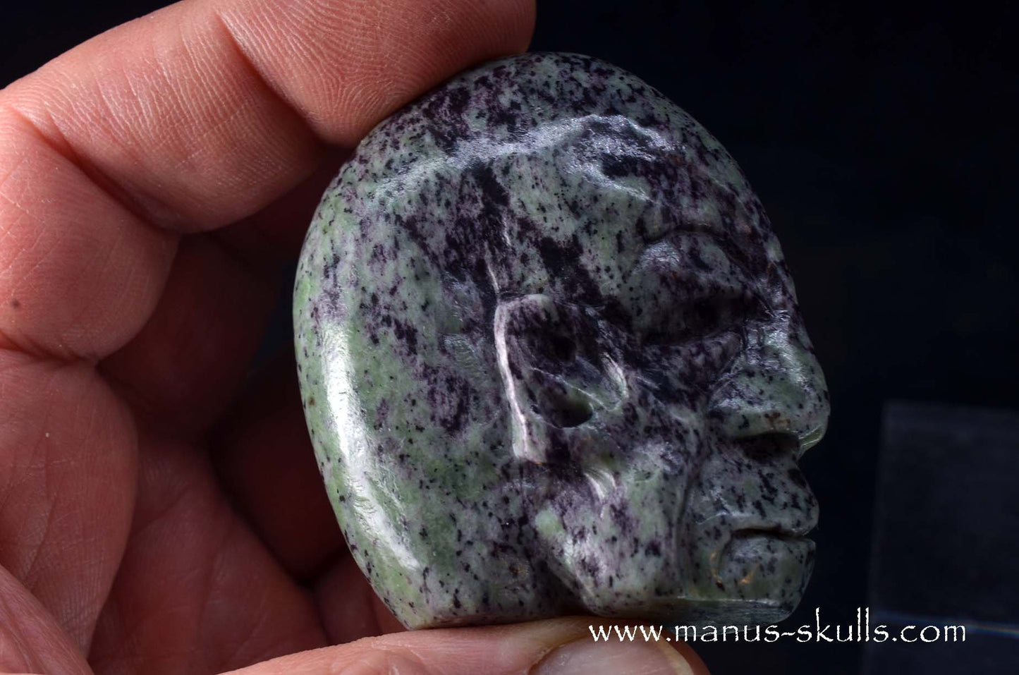 Rare KAMMERERITE Skull