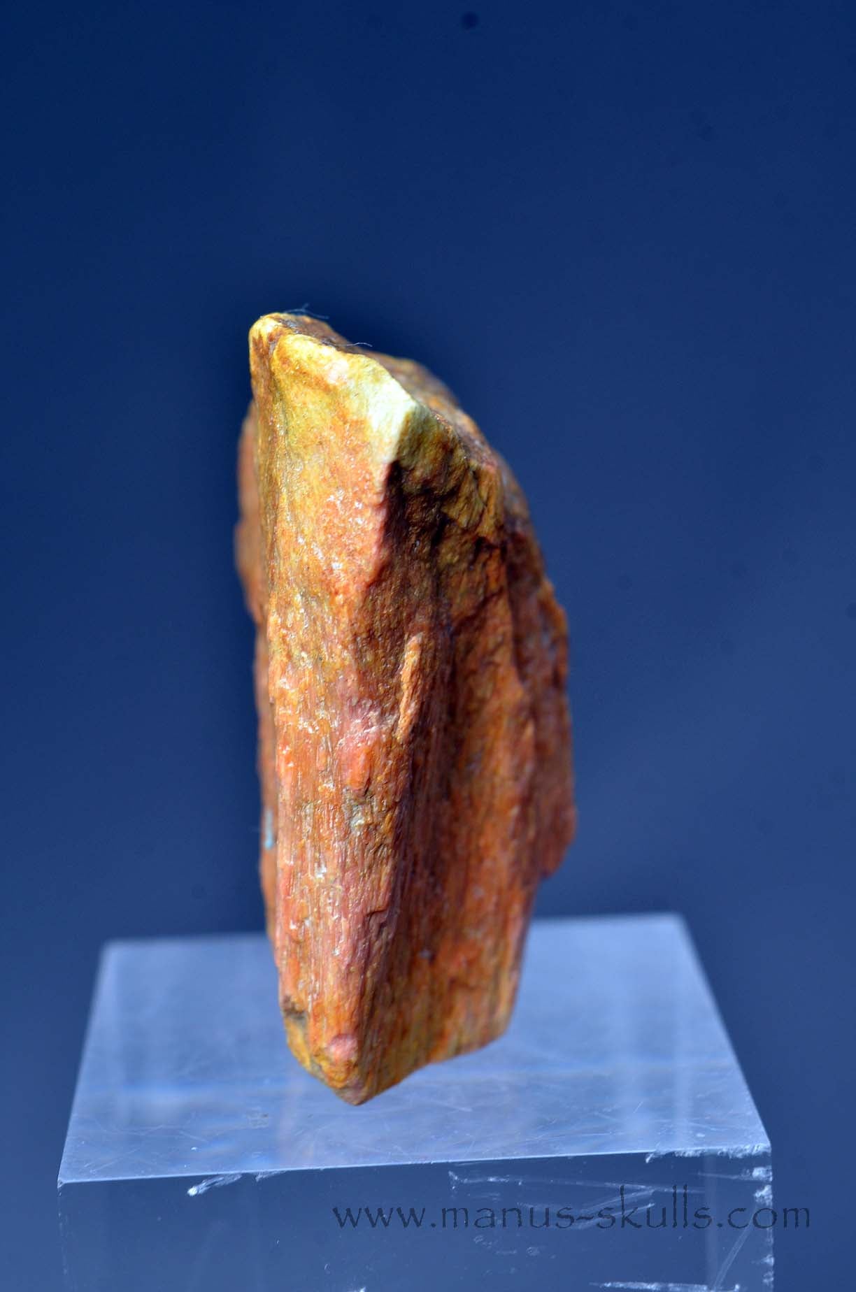 Rare Barytocelestine / Celestobaryte Tribal Skull