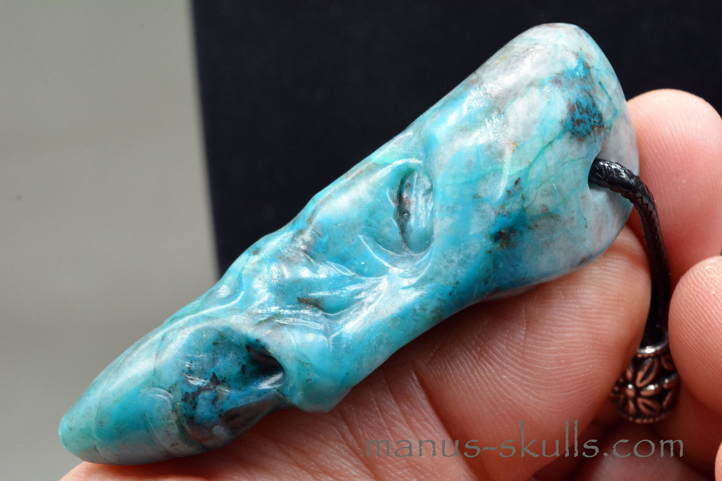 Shattuckite Tribal Pendant