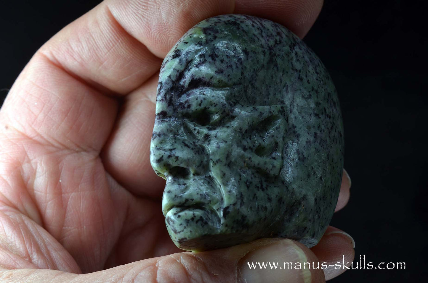 Rare KAMMERERITE Skull