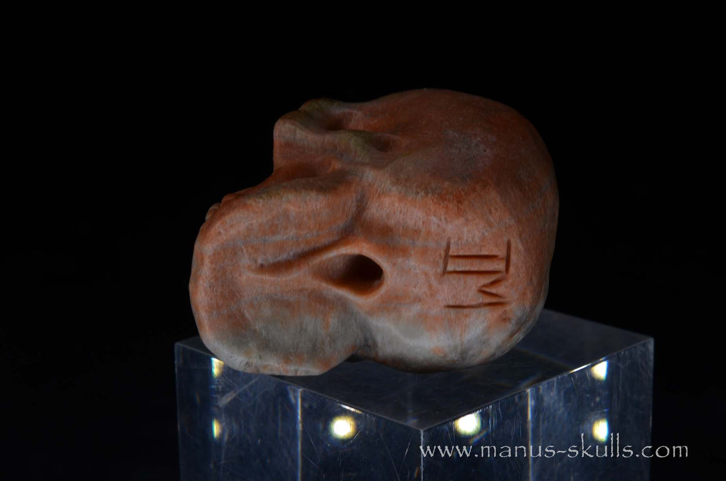 Rare Barytocelestine / Celestobaryte Skull
