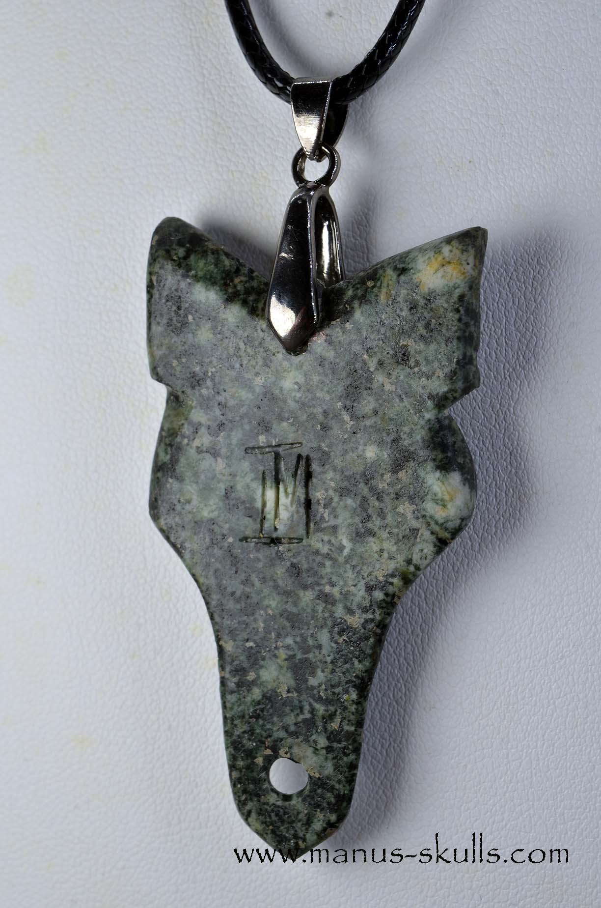 Preseli Bluestone Tribal Mask Pendant