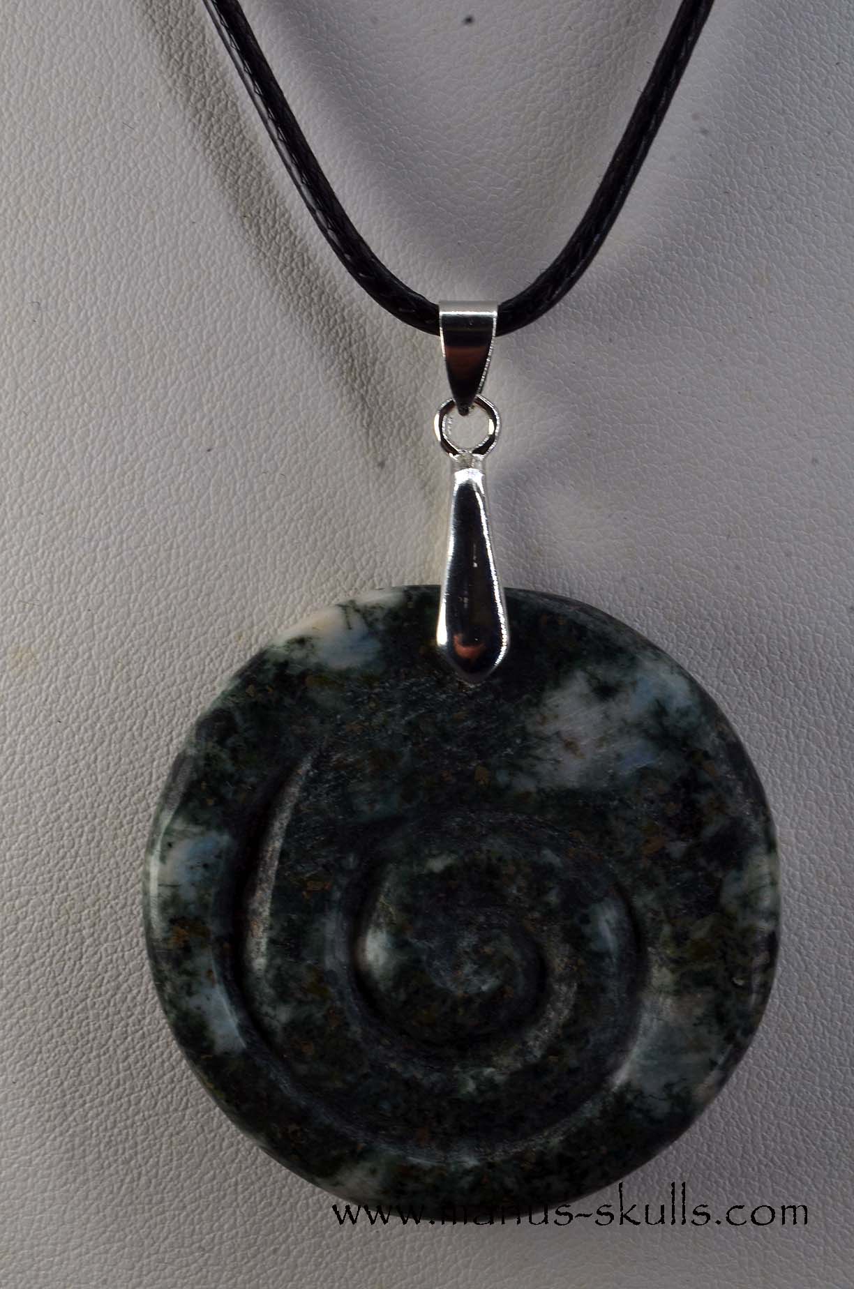 Preseli Bluestone Spiral Pendant