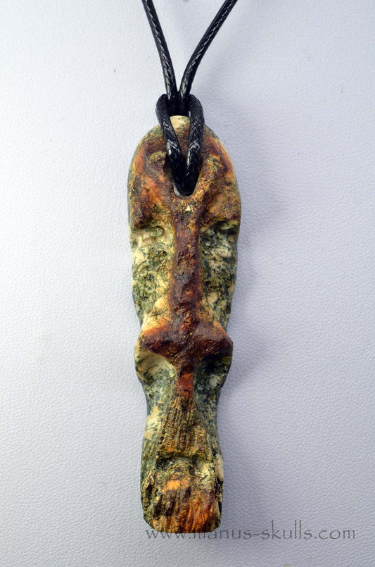 Manus skulls unique Crystal Carvings handmade skulls dragons pendants preseli bluestone tribals spiritual meaning wand Unicorn ..

