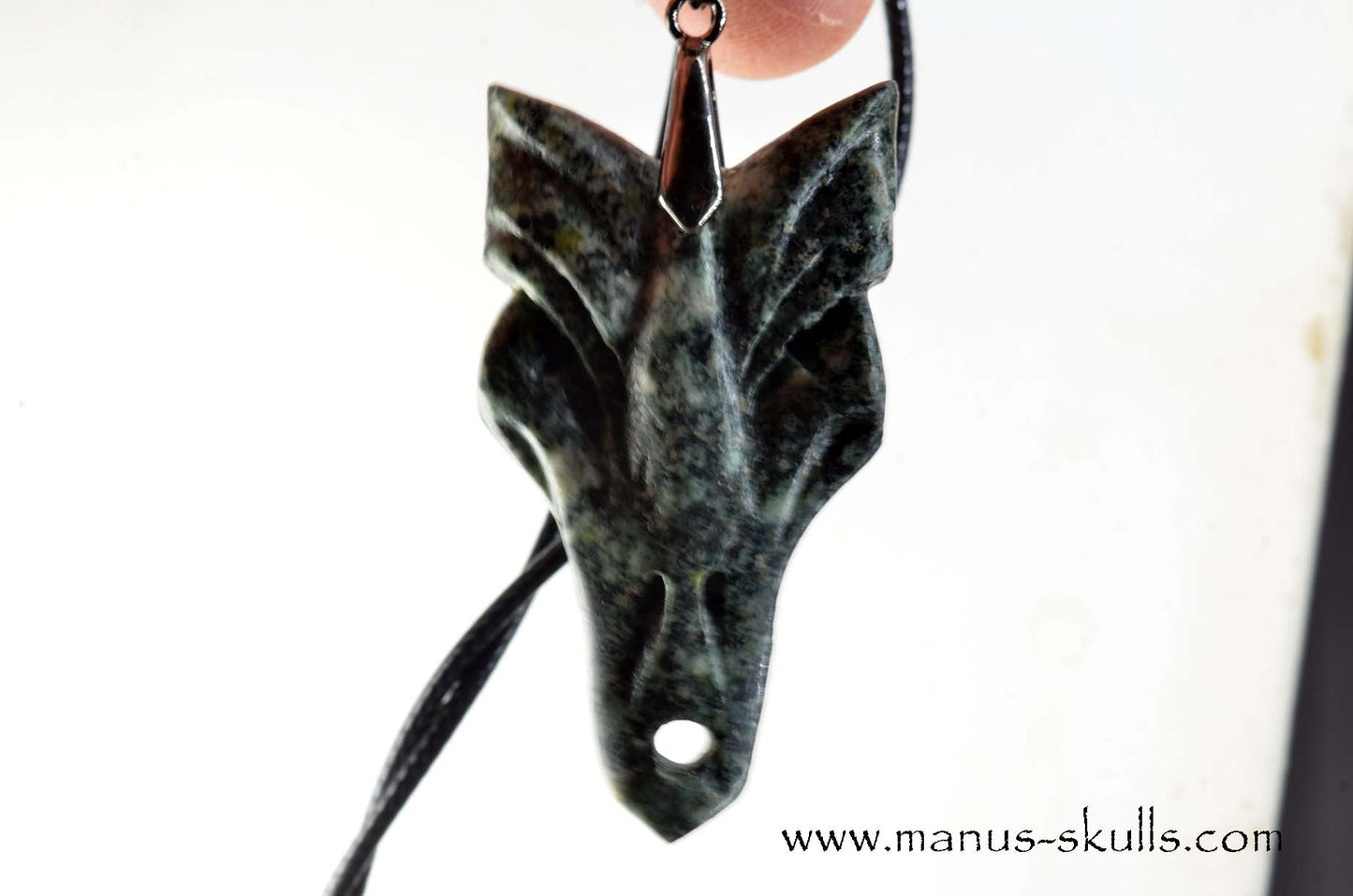 Preseli Bluestone Tribal Mask Pendant