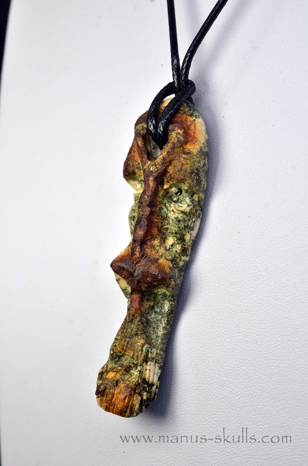 Manus skulls unique Crystal Carvings handmade skulls dragons pendants preseli bluestone tribals spiritual meaning wand Unicorn ..

