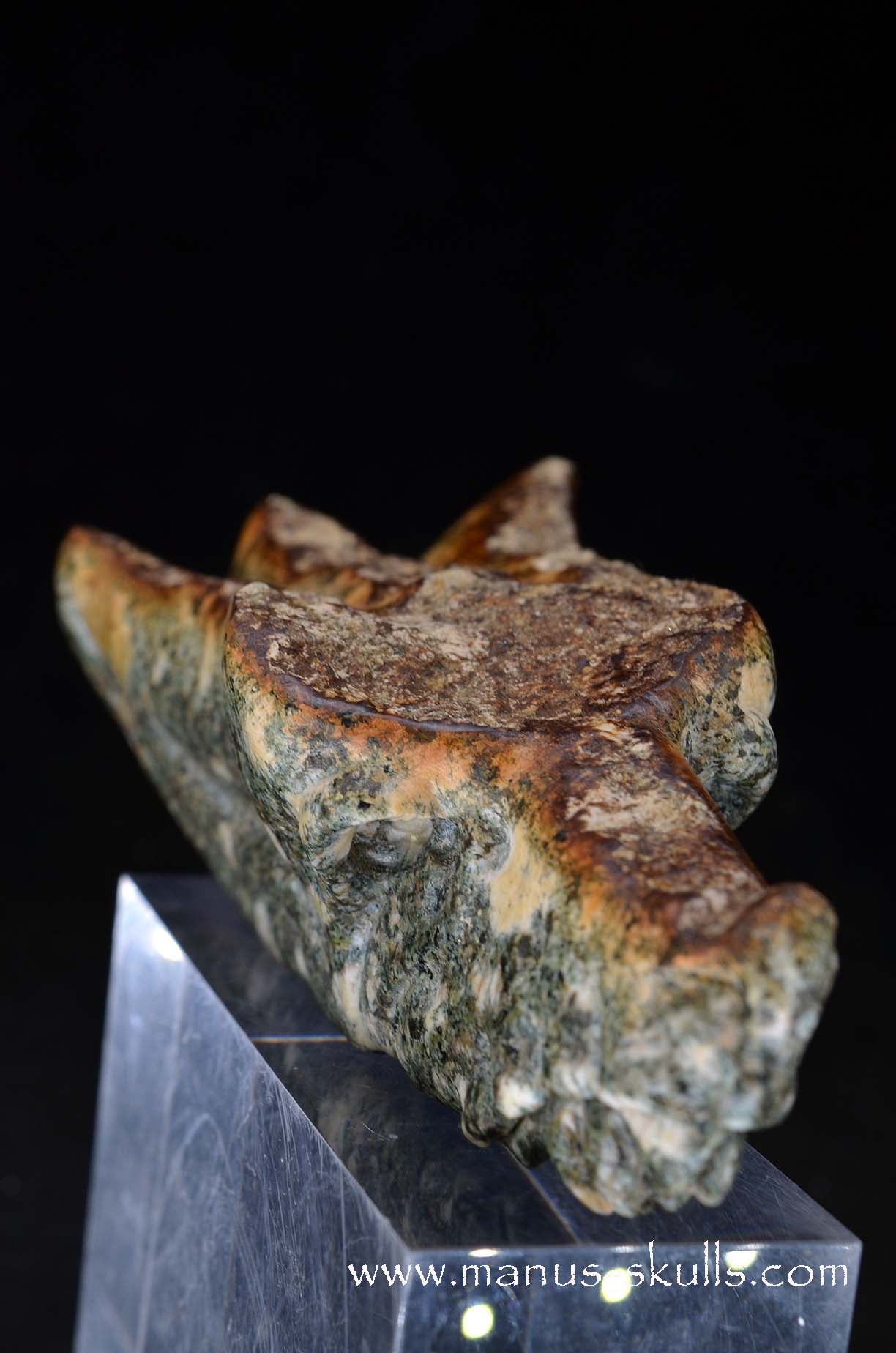 Manus skulls unique Crystal Carvings handmade skulls dragons pendants preseli bluestone tribals spiritual meaning wand Unicorn .. 