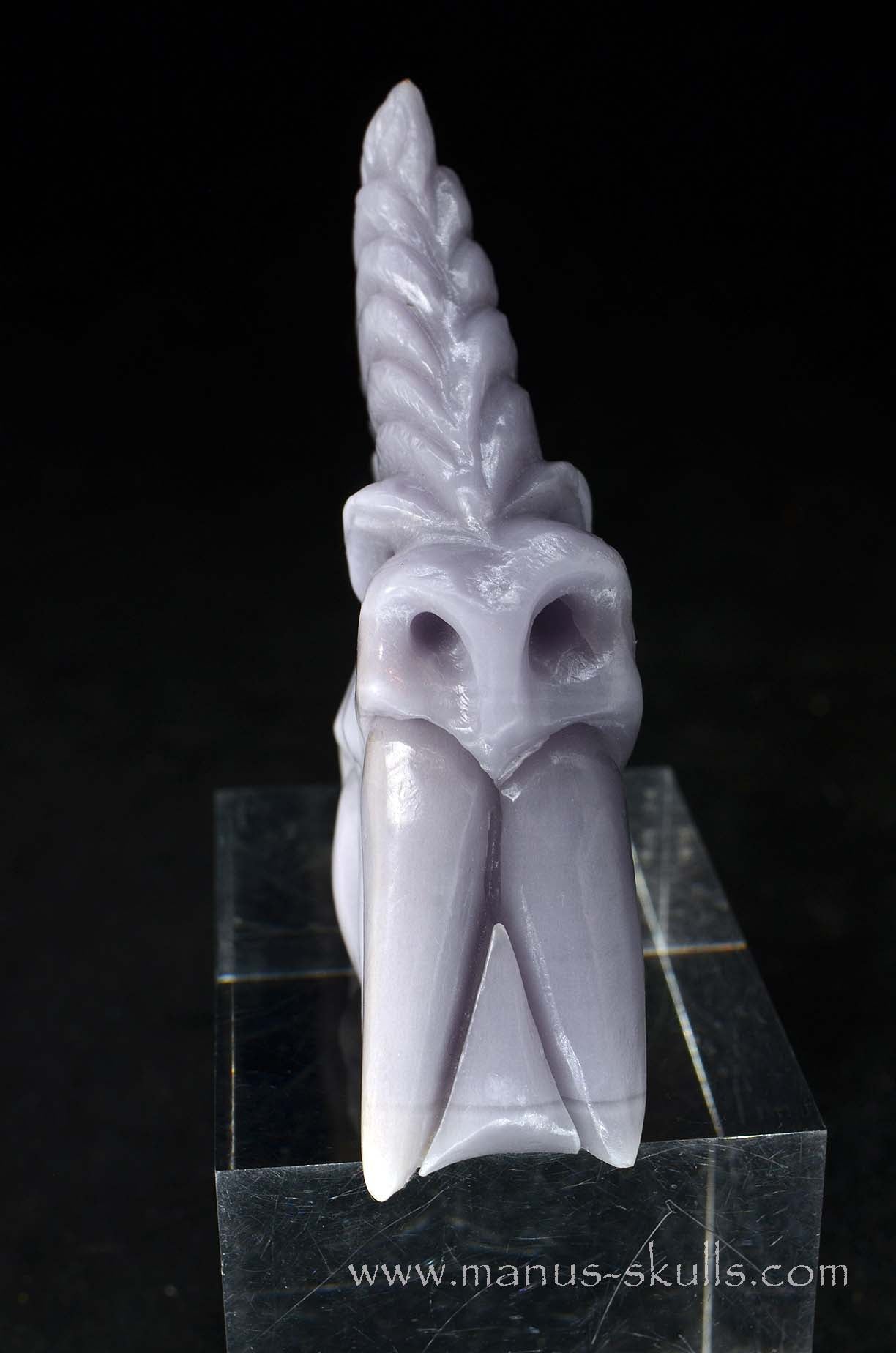 Rare Yttrium Fluorite Lavender Dragon