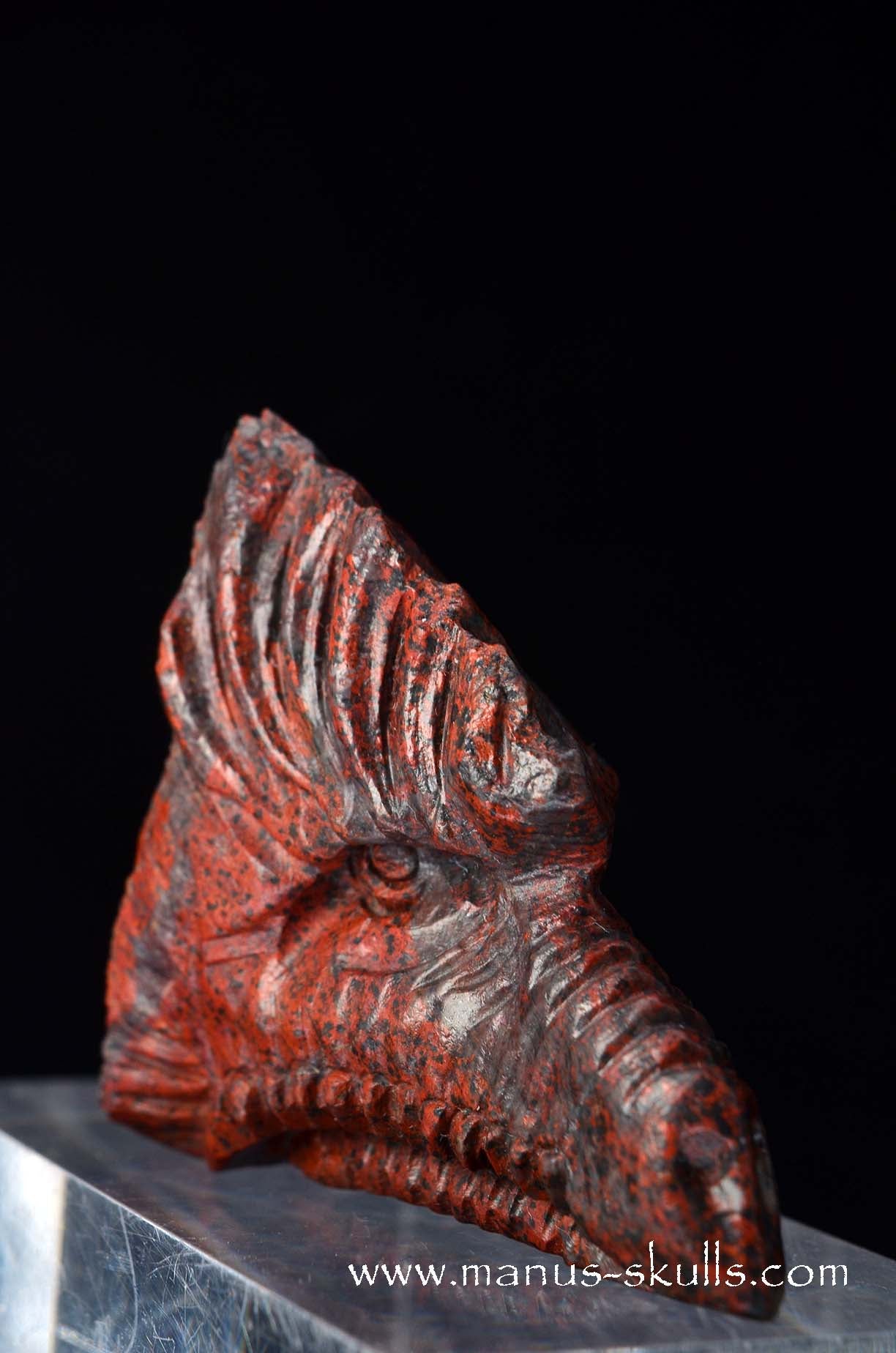 Manus skulls unique Crystal Carvings handmade skulls dragons pendants preseli bluestone tribals spiritual meaning wand Unicorn ..  sonora sunrise