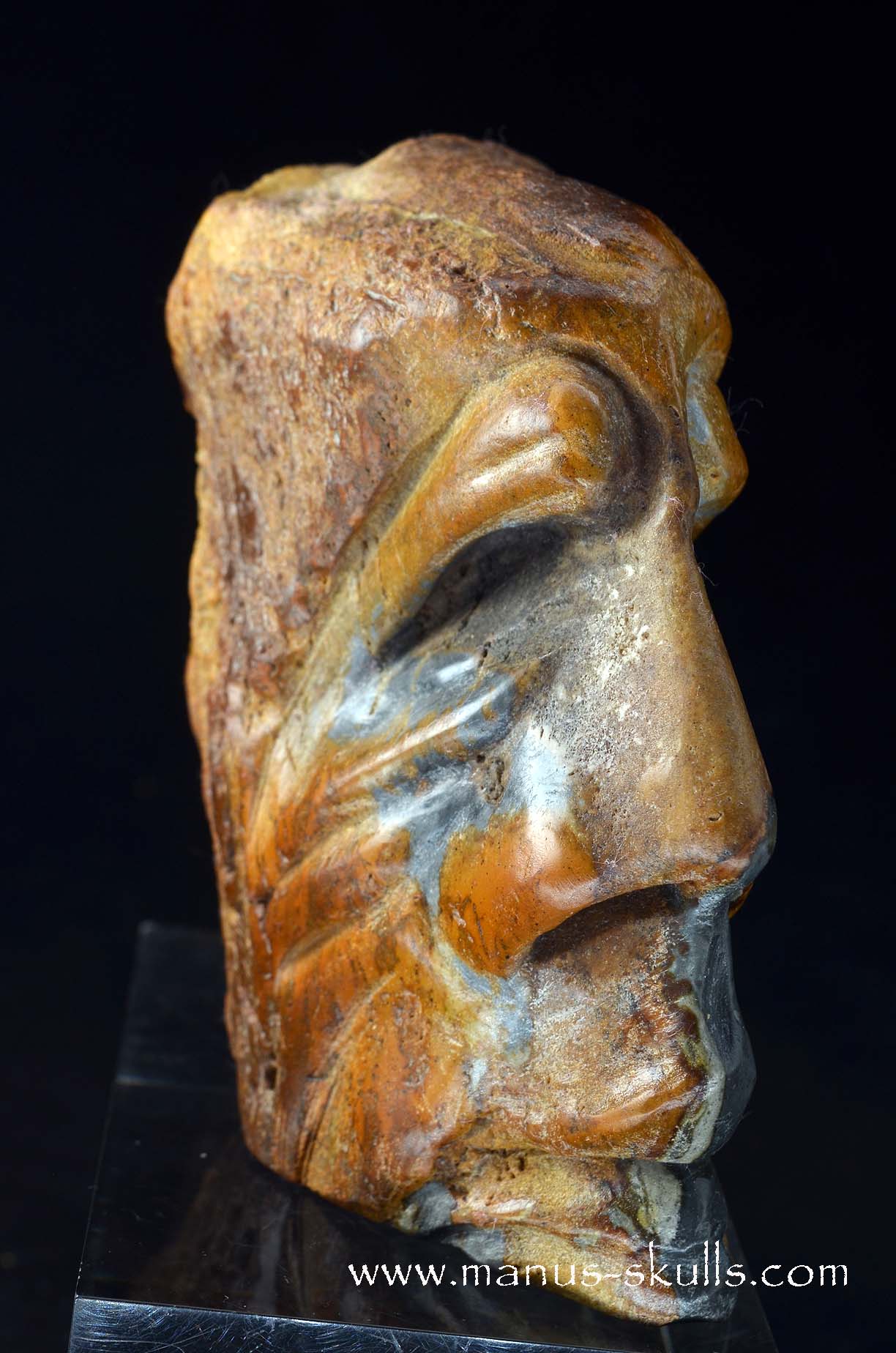 Manus skulls unique Crystal Carvings handmade skulls dragons pendants preseli bluestone tribals spiritual meaning wand Unicorn .. polychrome jasper