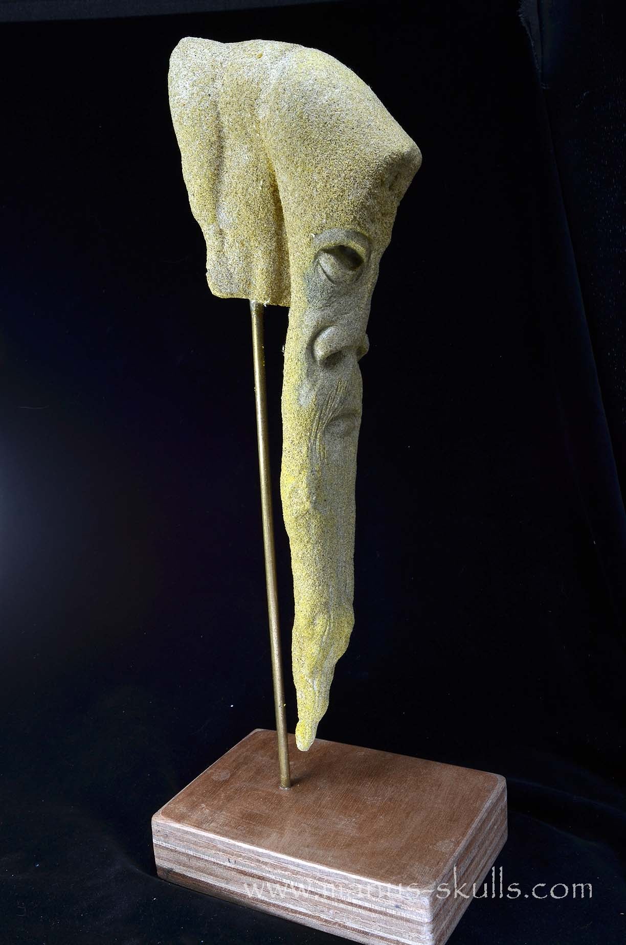 Unique Sandstone Stalactite Tribal Carving