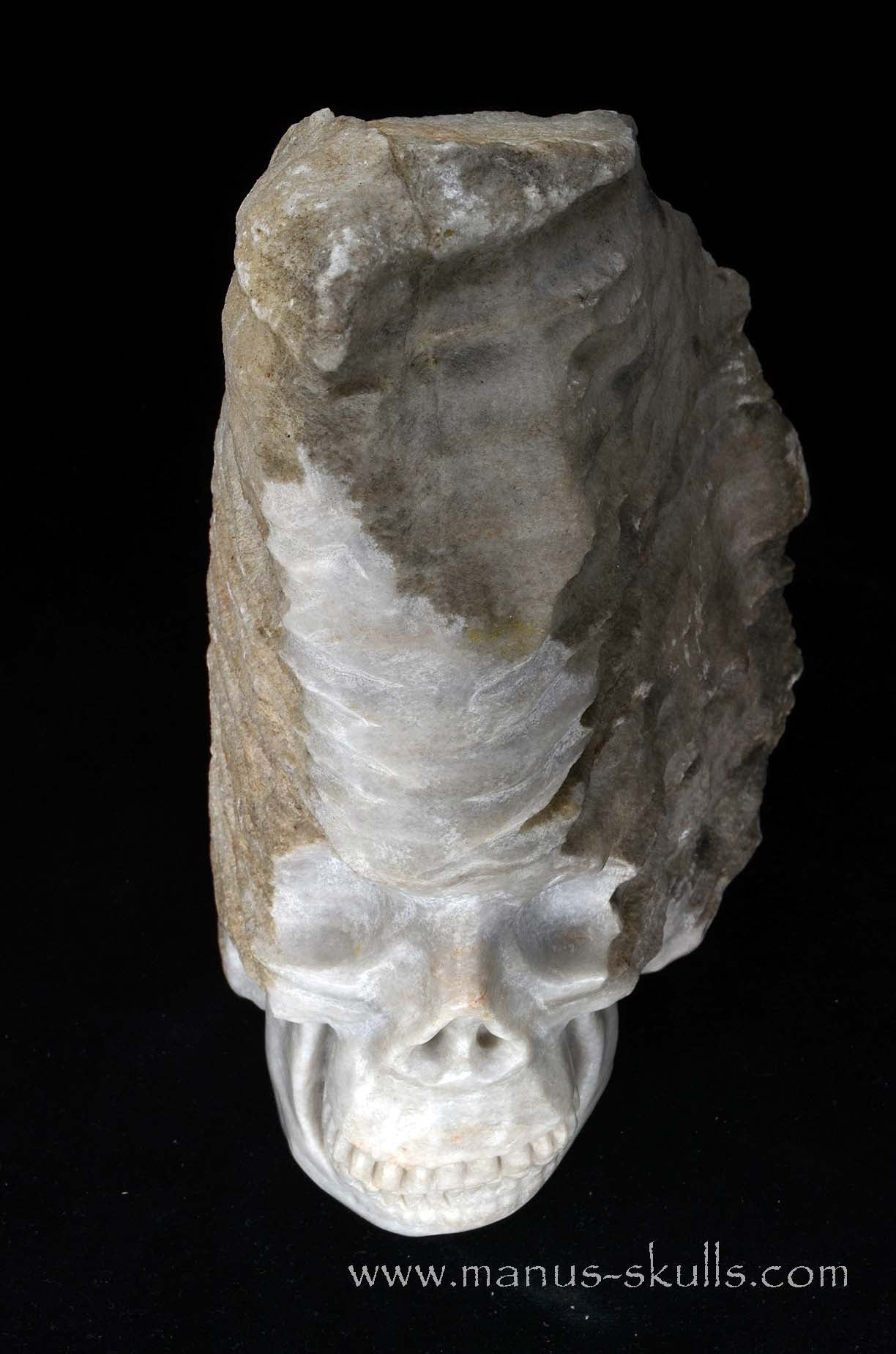 Special Greek Marble Skull