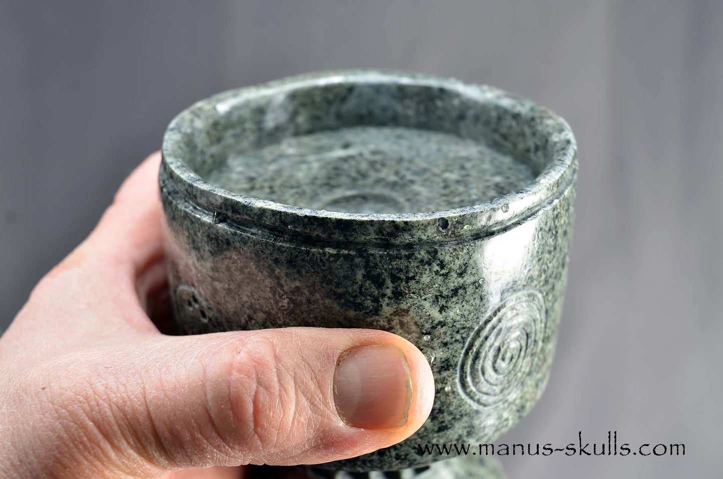 Super Un-Spotted PRESELI BLUESTONE  Chalice