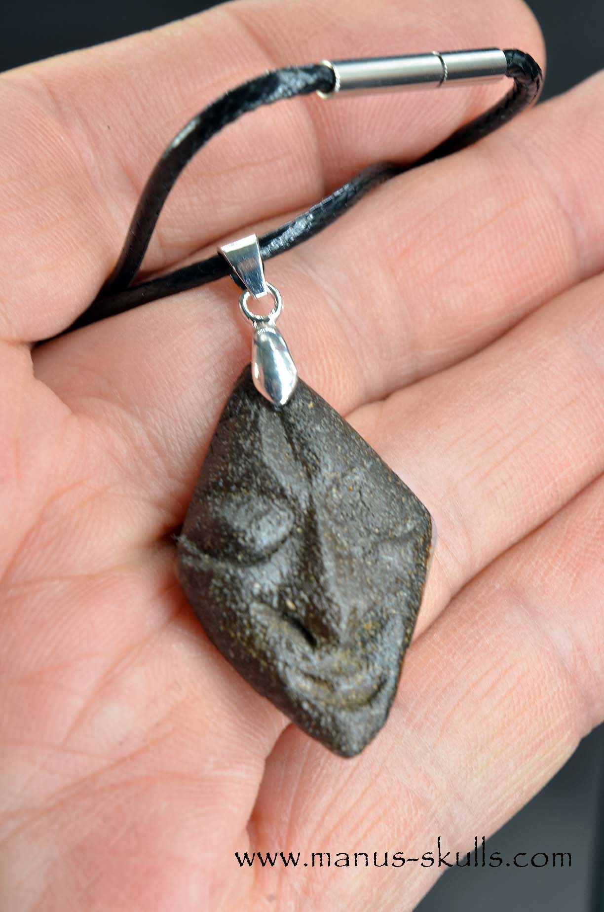 Australian Boulder Opal Tribal Pendant