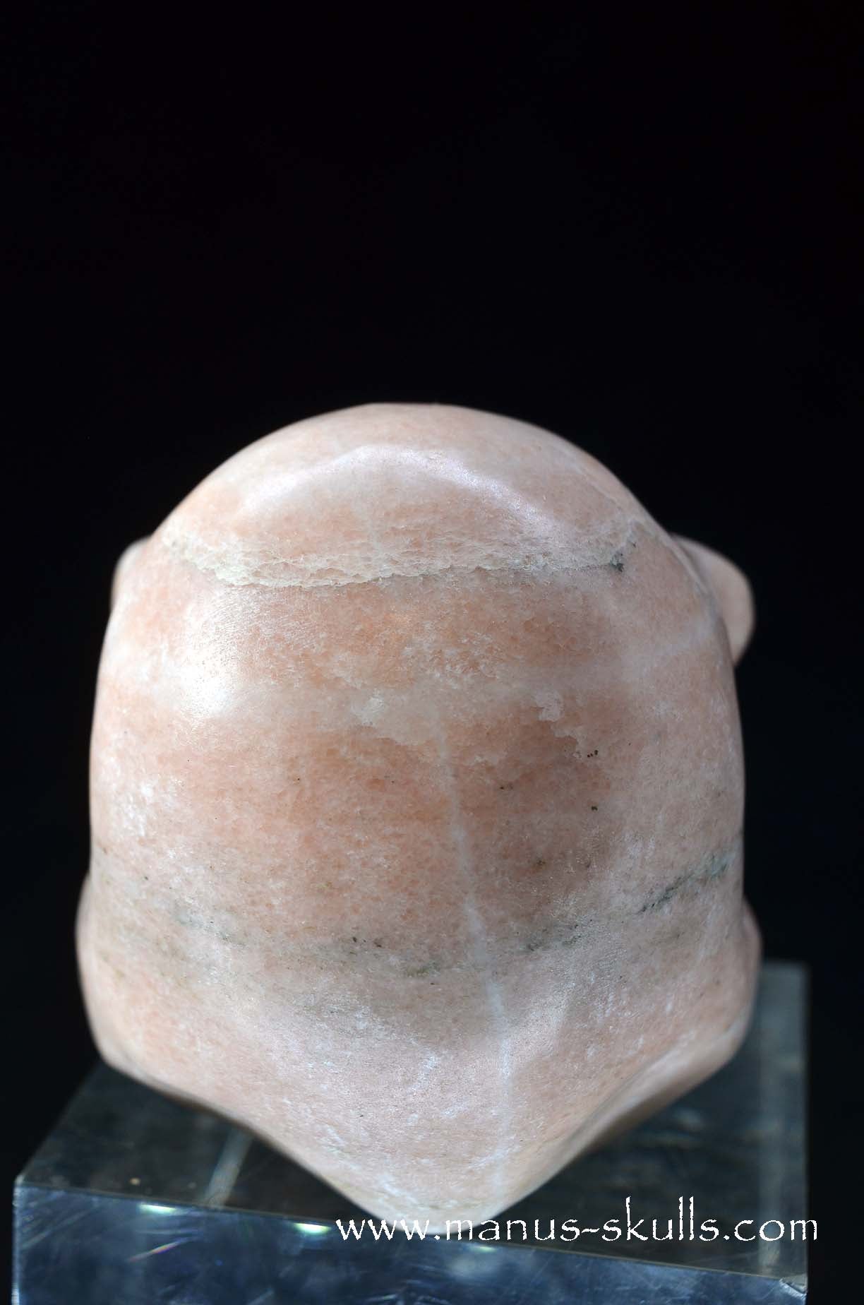 Austrian Pink Solker Marble Skull