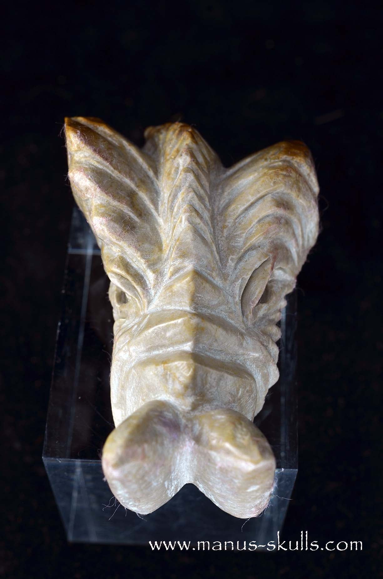 Manus skulls unique Crystal Carvings handmade skulls dragons pendants preseli bluestone tribals spiritual meaning wand Unicorn .. sarsens stone