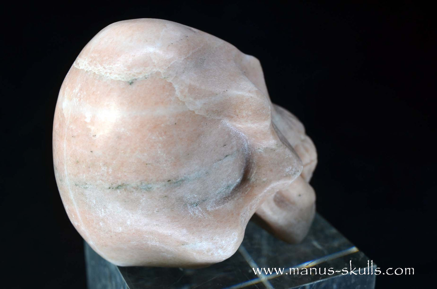 Austrian Pink Solker Marble Skull